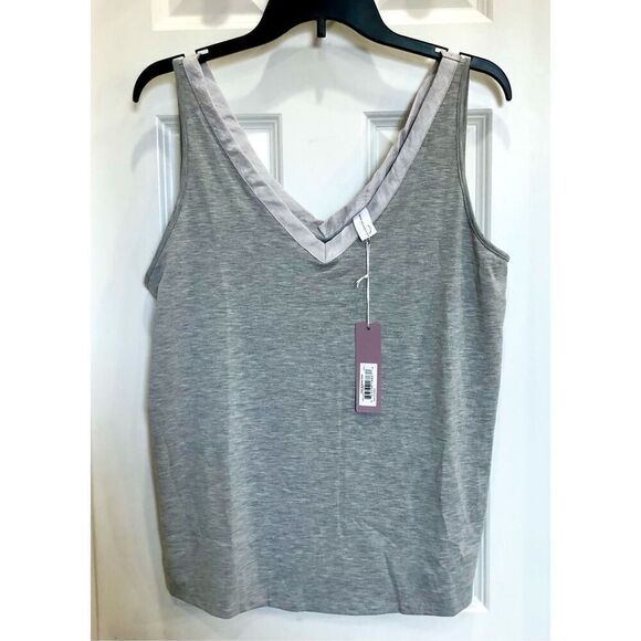 BARE NECESSITIES - NWT L Sz L Sleep/Lounge Set/2 Piece/Jersey $ Satin/SUPER SOFT - Picture 2 of 16